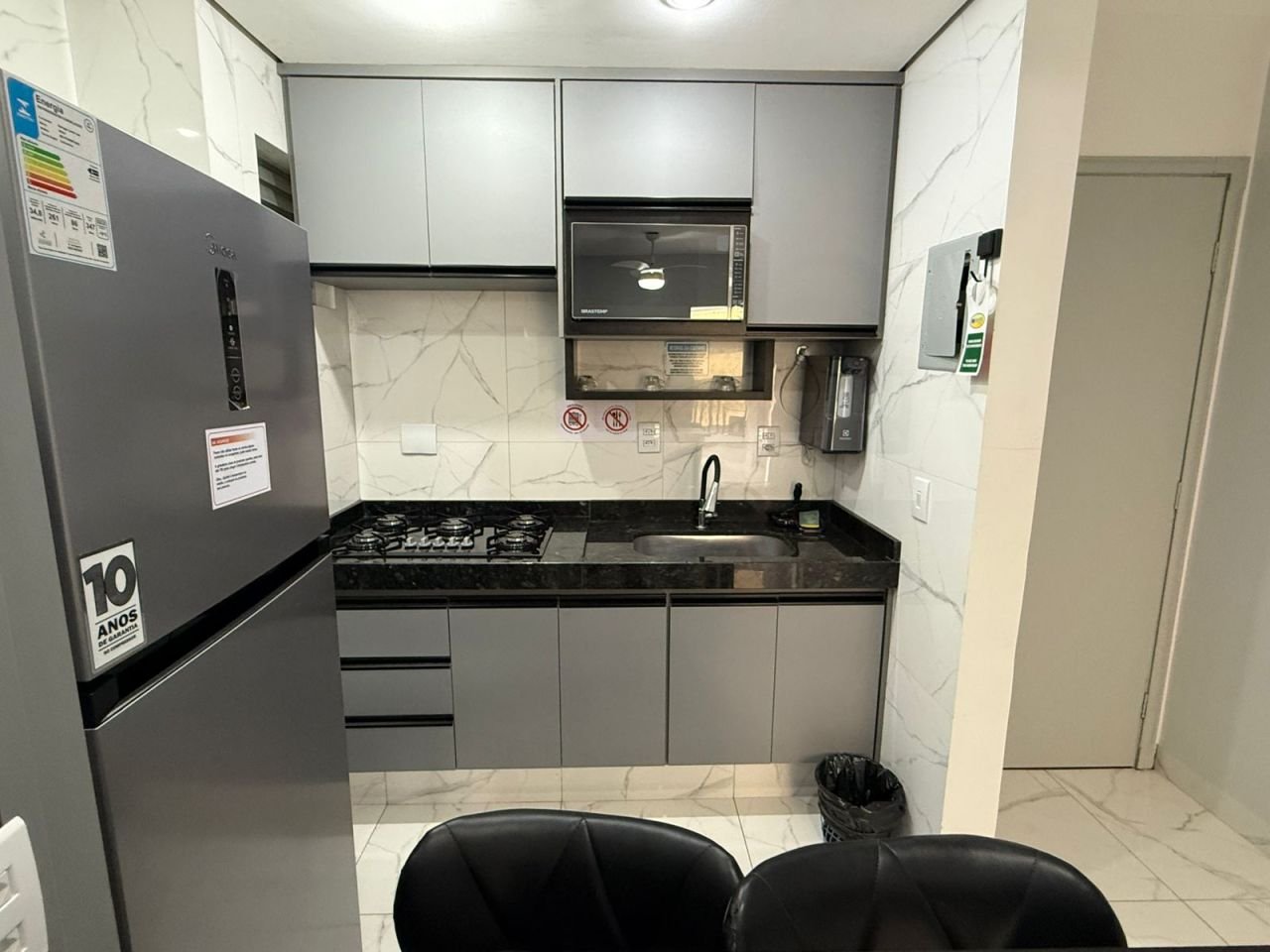 Apartamento de 1 Quarto no Eldorado Park em Caldas Novas