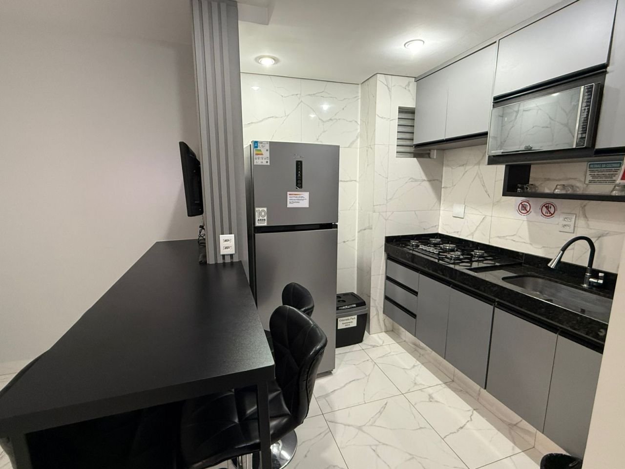 Apartamento de 1 Quarto no Eldorado Park em Caldas Novas