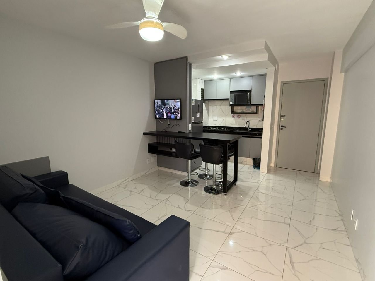 Apartamento de 1 Quarto no Eldorado Park em Caldas Novas