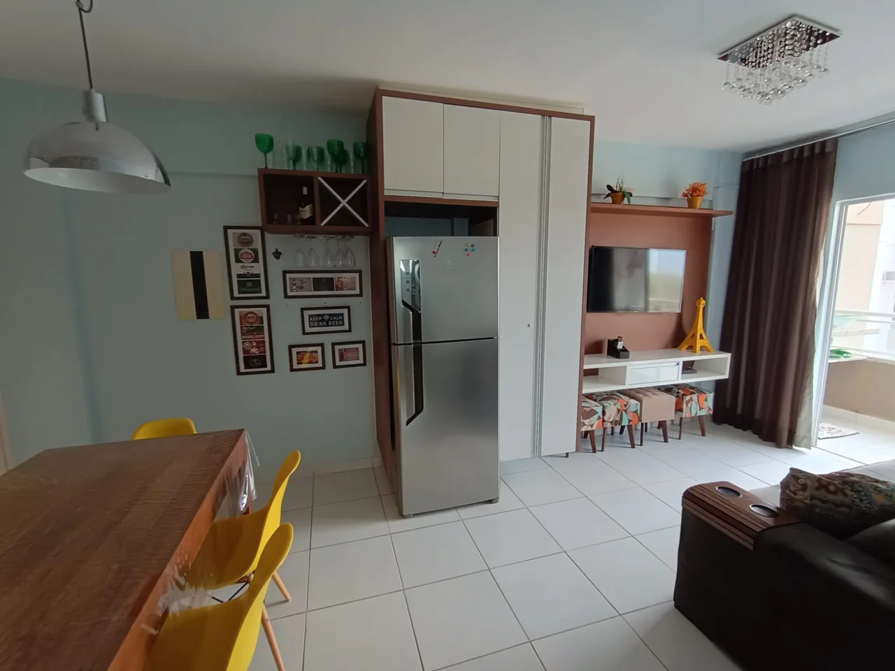 Apartamento de 2 Quartos no Lagoa Quente Flat Service em Caldas Novas