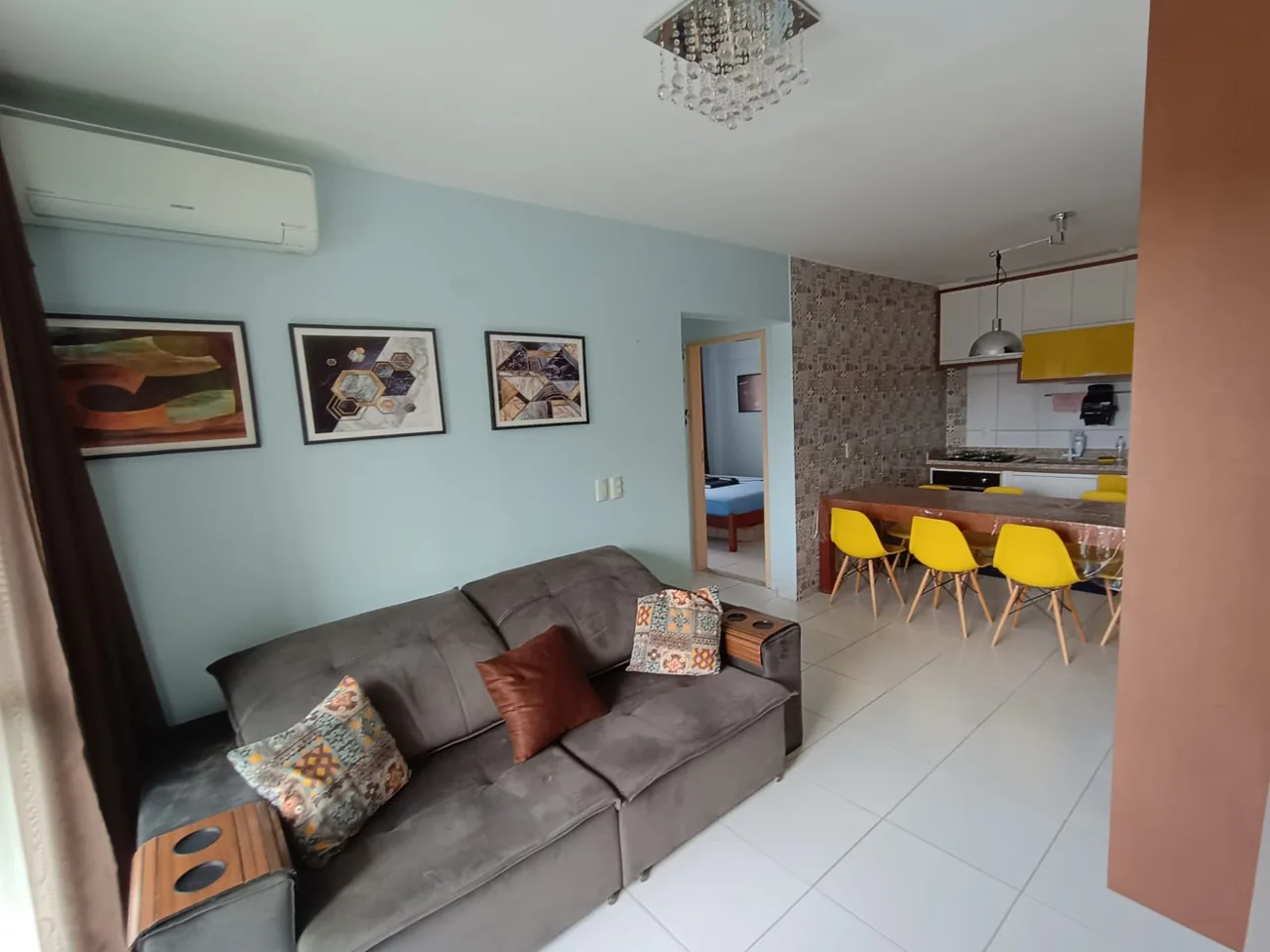 Apartamento de 2 Quartos no Lagoa Quente Flat Service em Caldas Novas